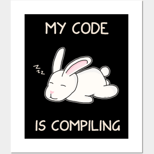 My code is compiling Posters and Art